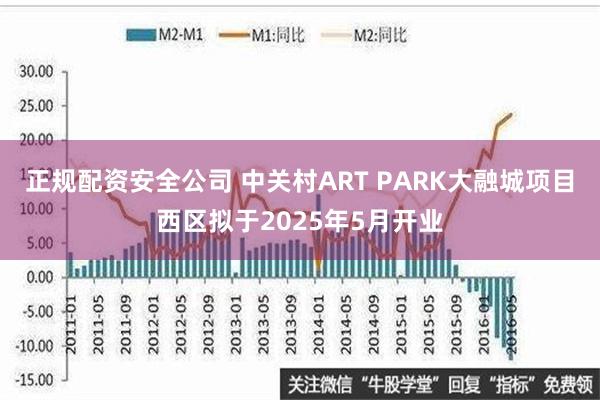 正规配资安全公司 中关村ART PARK大融城项目西区拟于2025年5月开业