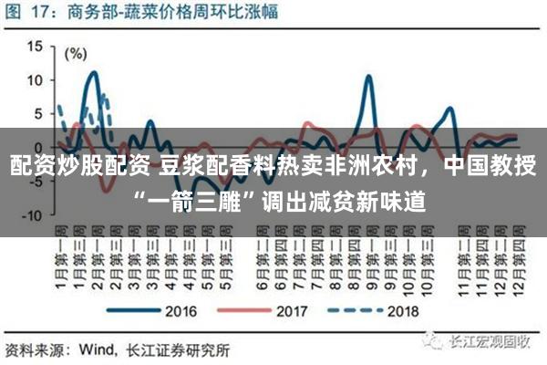 配资炒股配资 豆浆配香料热卖非洲农村，中国教授 “一箭三雕”调出减贫新味道