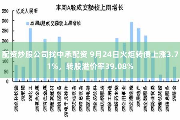 配资炒股公司找中承配资 9月24日火炬转债上涨3.71%，转股溢价率39.08%