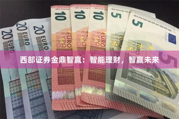 西部证券金鼎智赢：智能理财，智赢未来