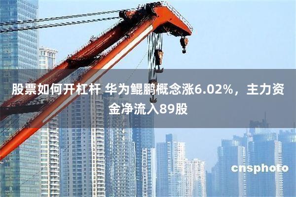 股票如何开杠杆 华为鲲鹏概念涨6.02%，主力资金净流入89股