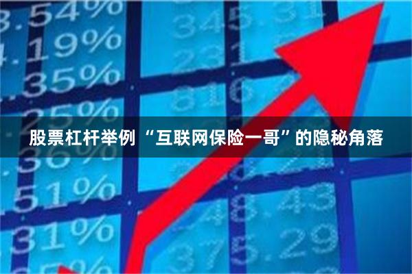 股票杠杆举例 “互联网保险一哥”的隐秘角落